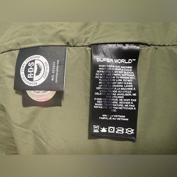 Tna The Super Puff₂O™ Mid Length - Rainstop™  Sz S - Picture 6 of 14